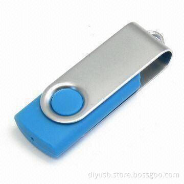 Promotional USB Flash Drive with Capacity of 64MB to 32GB, Customized Colors are Welcome